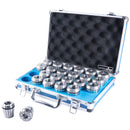 23 Pc Er40 Collet Set, Size from 1/8'' to 1'' in Fitted Strong Box, 0223-0935