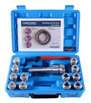12 Pc Er-32 Collet Set Plus 1 Pc R8 Bridgeport Shank Holder and a Wrench in Fitted Box, 0223-0974