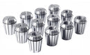 12 Pc Er-32 Collet Set Plus 1 Pc R8 Bridgeport Shank Holder and a Wrench in Fitted Box, 0223-0974