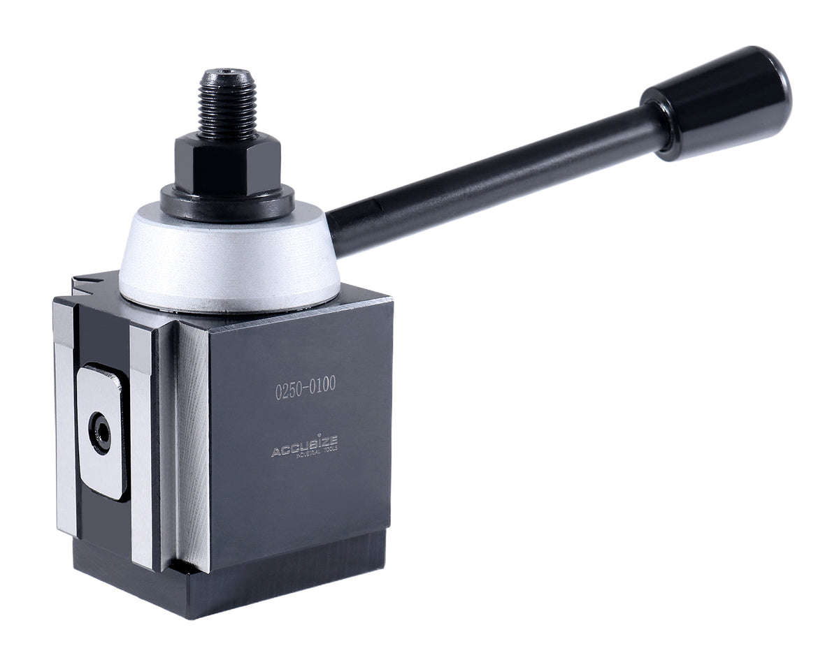 Style Axa Piston Type Quick Change Tool Post, for Lathe Swing 6-12'', 0250-0100