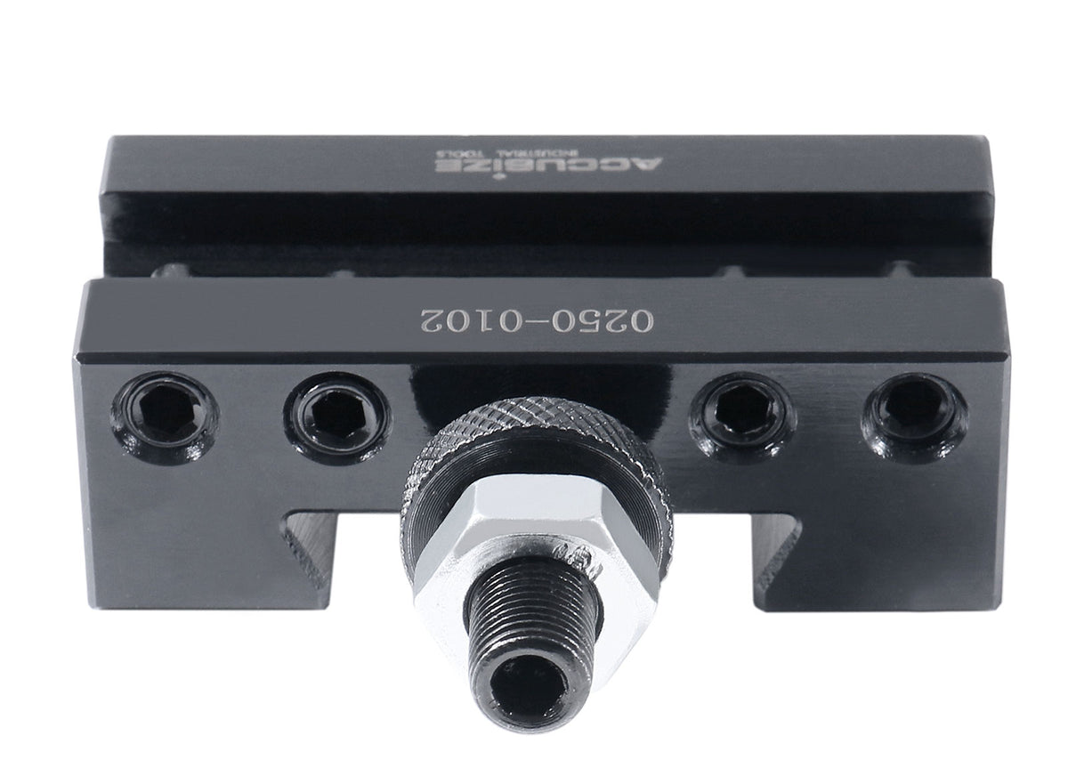 Style Axa Boring, Turning and Facing Quick Change Tool Post Holder for 1/2'' Turning Tools, Style 2, 0250-0102