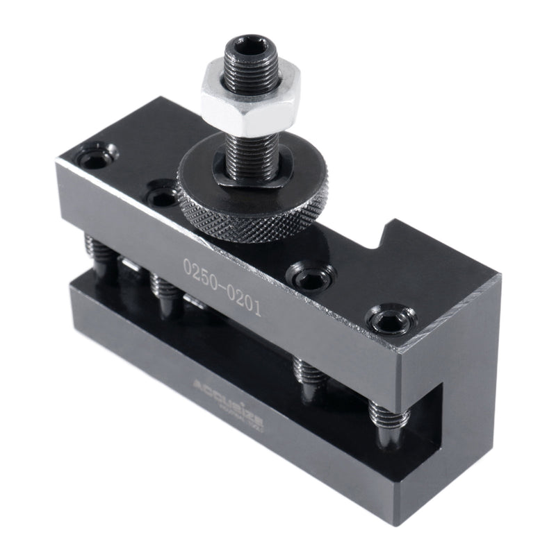 Bxa Turning and Facing Holder, Working with 5/8 inch Turning Tools, Quick Change Tool Holder, Style 1, 0250-0201
