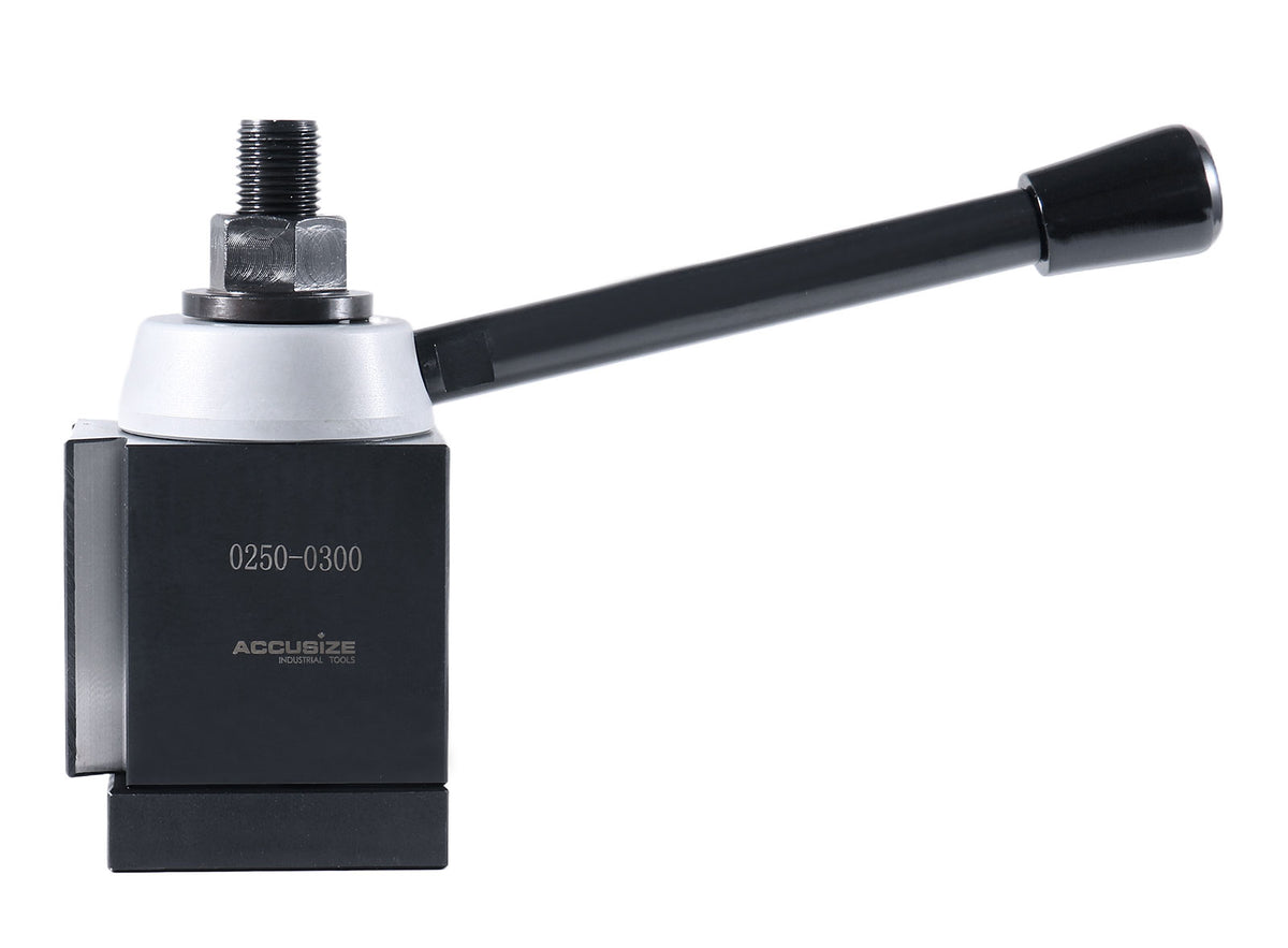 '- Style Cxa, Piston Type Quick Change Tool Post, for Lathe Swing 13-18'', 0250-0300