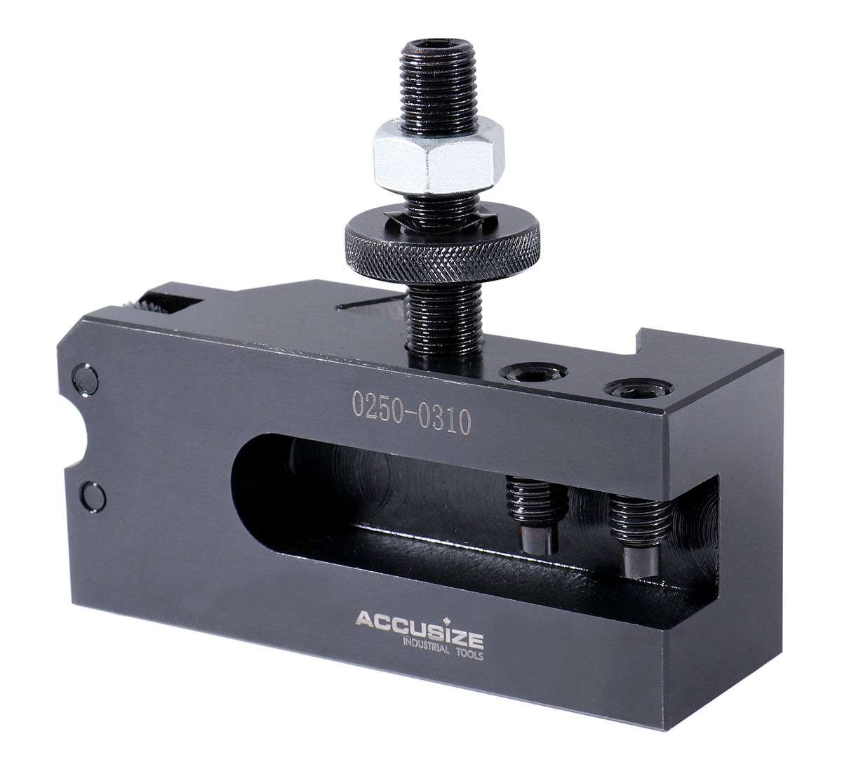 Style Cxa Knurling Turning and Facing Quick Change Tool Post Holder, Style 10, 3/4'', 0250-0310