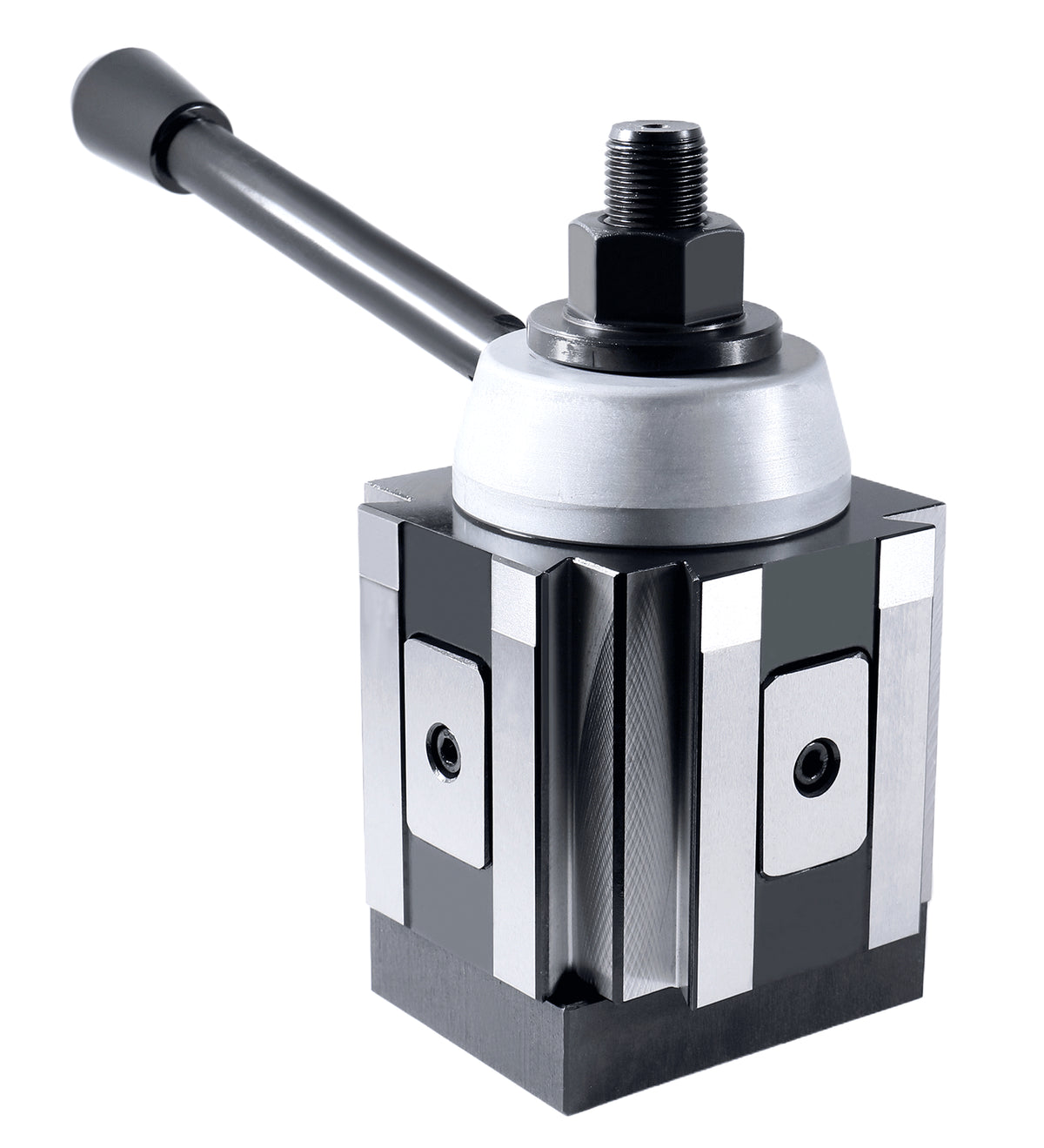 Poteaux d'outils à changement rapide, piston et coin