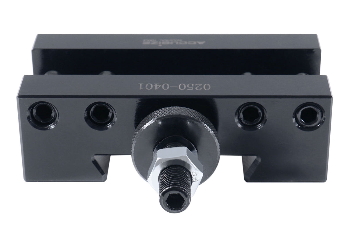 Style Ca Turning and Facing Quick Change Tool Post Holder, for 1'' Turning Tools, Style 1, 0250-0401
