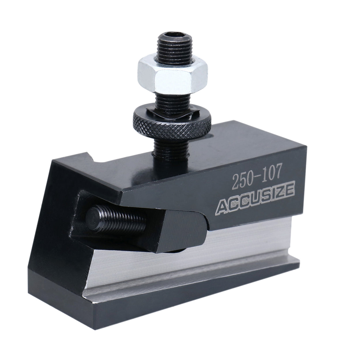 - AXA 6 Pc Wedge Type Quick Change Tool Post Set, for Lathe Swing 6-12 Inches, Includes 5 Tool Holders, 0251-0111
