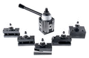 Style Bxa Piston Type Quick Change Tool Post Set with 6 Pcs Tool Post Holders, 0251-0200