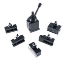 Bxa 6 Pc Wedge Type Quick Change Tool Post Set for Lathe Swing 10-15'', 0251-0222