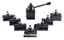Bxa 6 Pc Wedge Type Quick Change Tool Post Set Plus 2 Oversize Bxa Style 1 Turning and Facing Holders, 0251-0228