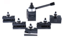 Cxa Style Piston Type Quick Change Tool Post Set with 6 Pcs Tool Post Holders, 0251-0300
