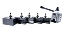 Ca Style Professional Piston Type Quick Change Tool Post Set with 6 Pcs Tool Post Holders, 0251-0400