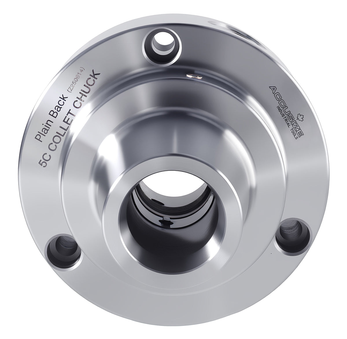 5C 5'' Collet Chuck, Plain Back, for Lathe Machine, 0269-0010