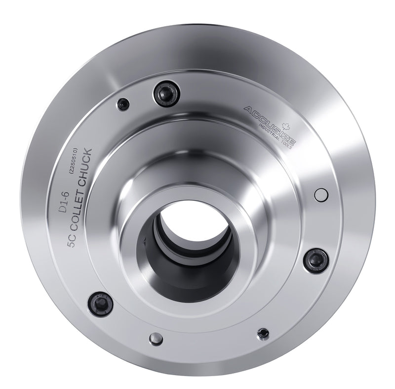 6-1/2'' 5C Collet Chuck with Integral D1-6 Camlock Mounting, 7/8'' Stud, 0269-0016