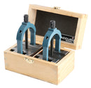 2-3/8'' x 2-3/4'' Multi-Use V-Block and Clamp Set in Fitted Box, 0303-0219