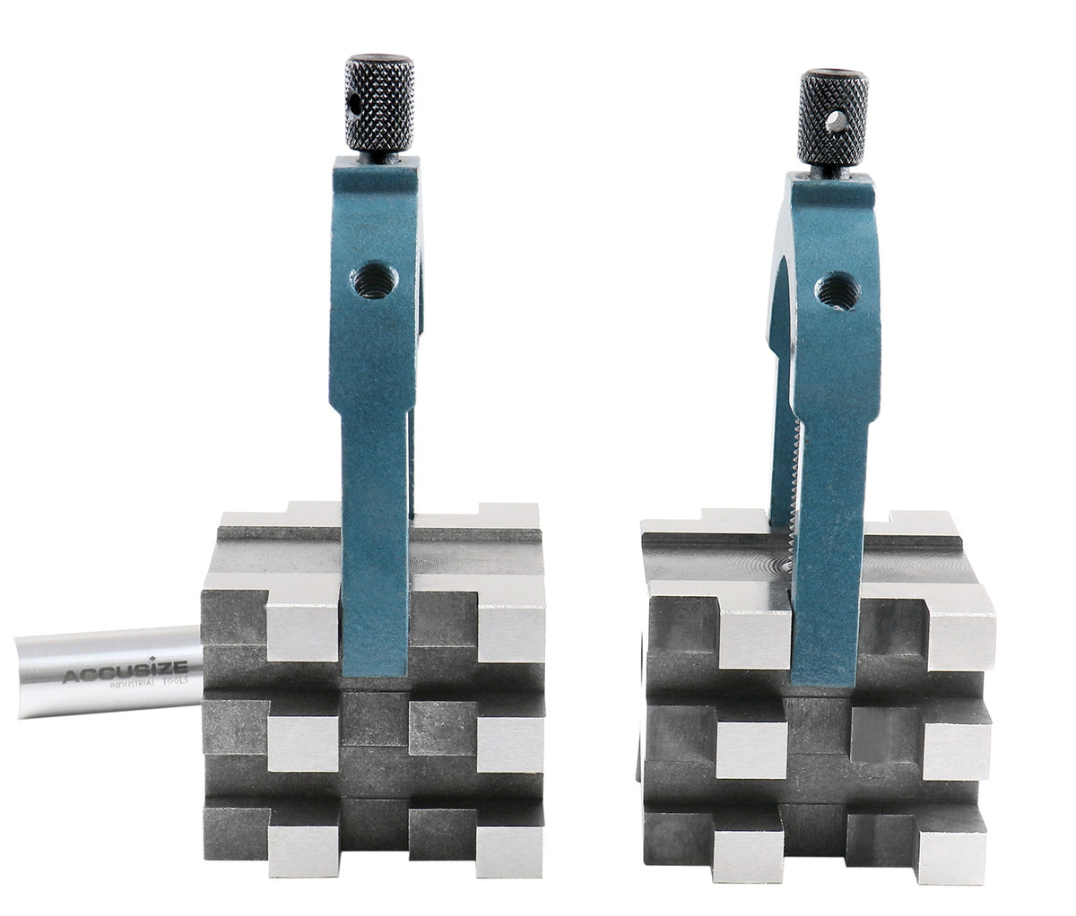 2-3/8'' x 2-3/4'' Multi-Use V-Block and Clamp Set in Fitted Box, 0303-0219