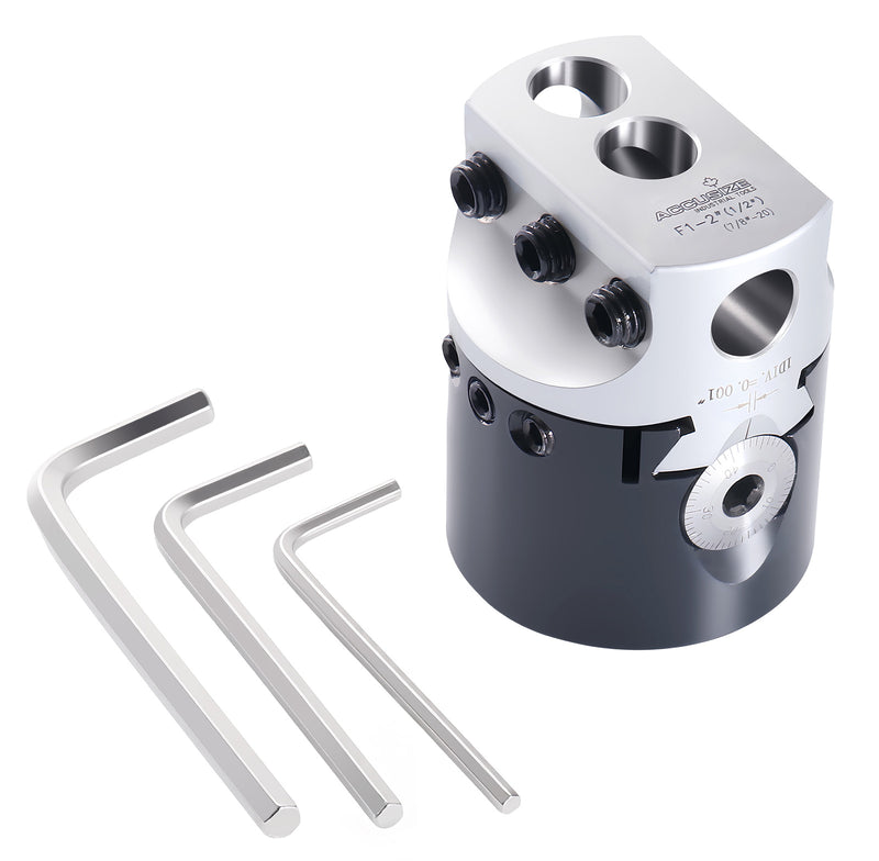 2'' Boring Head, 1/2'' Hole, 5/8'' Off Set, 7/8-20'' Thread Mount, 0350-0002
