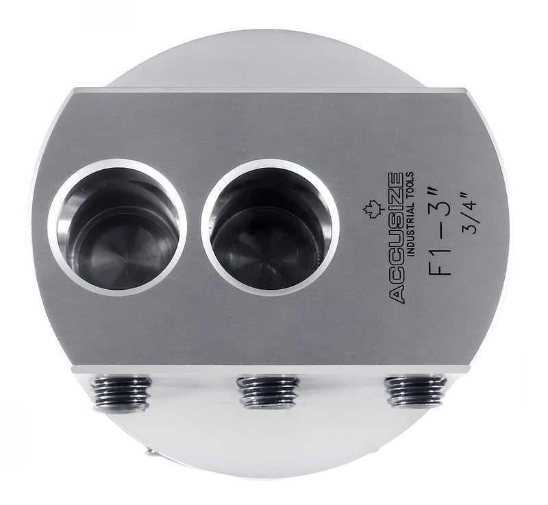 3'' Boring Head, 3/4'' Hole Size, 3/4'' Off Set, 1-1/2-18'' Thread Mount, 0350-0003