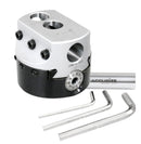 4'' Boring Head, 1'' by 1'', Hole Size by Off Set, Thread Mount 1-1/2-18'', 0350-0004