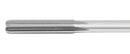 Metric ANSI HSS M2 Straight Flute Chucking Reamers, Straight Shank, Right Hand