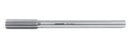 20.0mm H.S.S. Straight Shank Straight Flute Chucking Reamers, Right Hand, 16mm Shank Dia, 8 Flute, 9-1/2'' Oal, 0400-5200