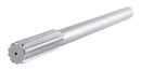 20.0mm H.S.S. Straight Shank Straight Flute Chucking Reamers, Right Hand, 16mm Shank Dia, 8 Flute, 9-1/2'' Oal, 0400-5200