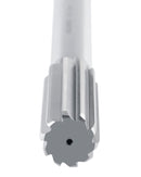 20.0mm H.S.S. Straight Shank Straight Flute Chucking Reamers, Right Hand, 16mm Shank Dia, 8 Flute, 9-1/2'' Oal, 0400-5200