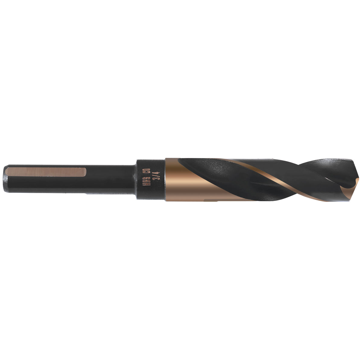 3/4'' ANSI M35(H.S.S. + 5% Cobalt) S and D Drill, 1/2'' Shank, 135 Degree Split Point, 0412-0034