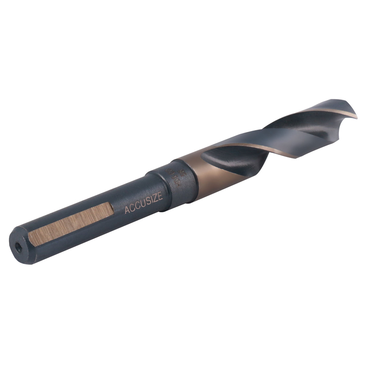 5/8'' ANSI M35(H.S.S. + 5% Cobalt) S and D Drill, 1/2'' Shank, 135 Degree Split Point, 0412-0058