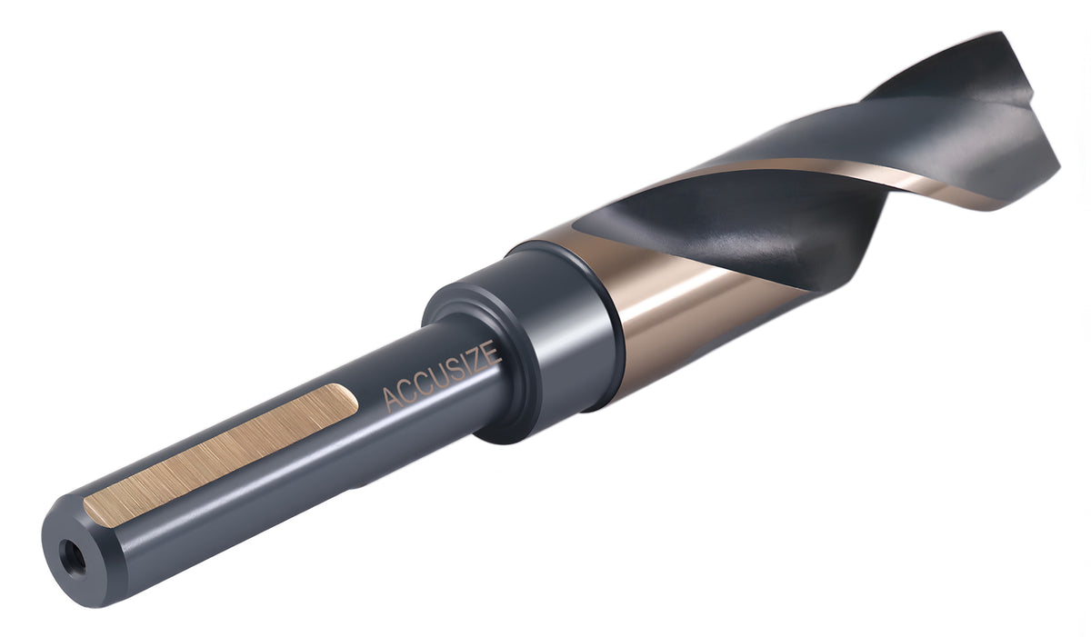 13/16'' ANSI M35(H.S.S. + 5% Cobalt) S and D Drill, 1/2'' Shank, 135 Degree Split Point, 0412-1316