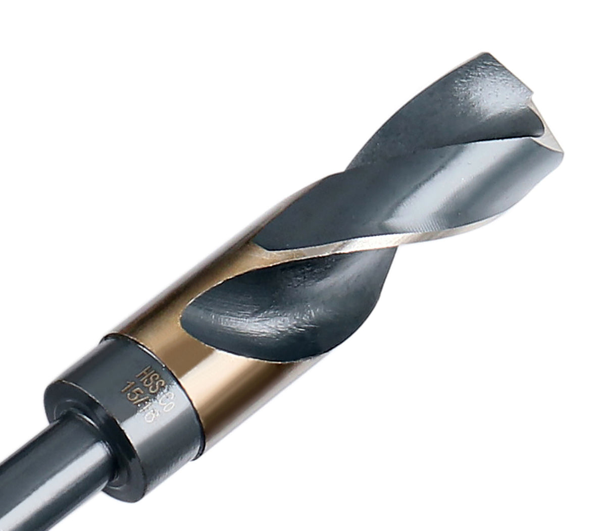 ANSI M35(H.S.S. + 5% Cobalt) 1/2" Shank S & D Drill, 135° Split Point