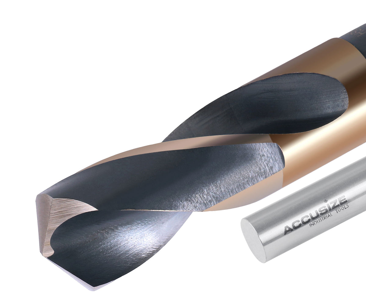 ANSI M35(H.S.S. + 5% Cobalt) 1/2" Shank S & D Drill, 135° Split Point