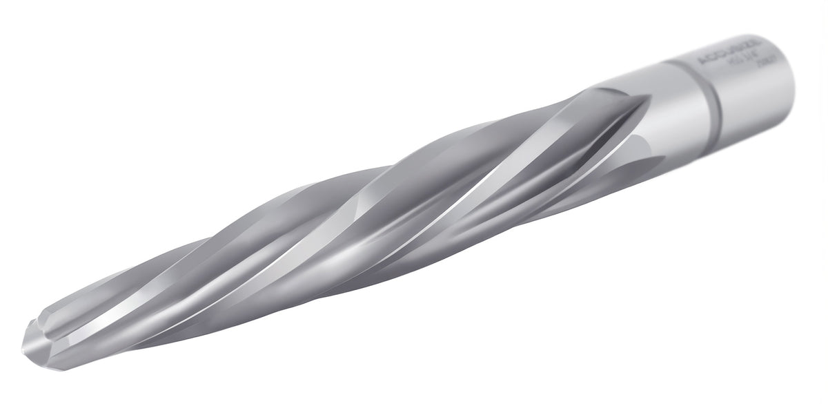 3/4'' H.S.S. Aligning Reamer with 3/4'' / 0.75'' Weldon Shank, Spiral Flute, 0521-0034