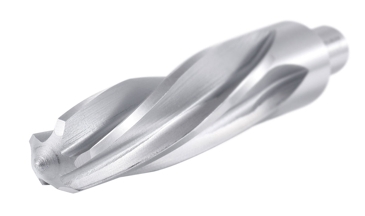 1-1/4'' H.S.S. Aligning Reamer with 3/4'' / 0.75'' Weldon Shank, Spiral Flute, 0521-0114