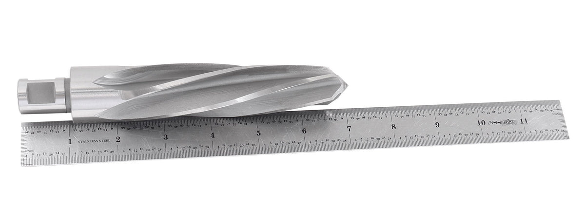 1-3/16'' H.S.S. Aligning Reamer with 3/4'' / 0.75'' Weldon Shank, Spiral Flute, 0521-1316
