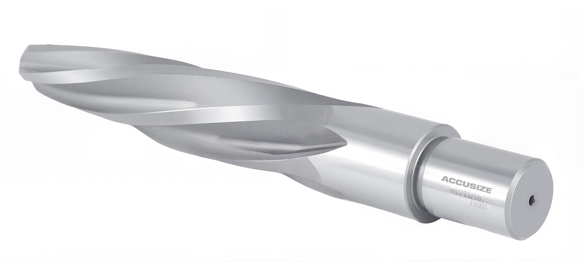 15/16'' H.S.S. Aligning Reamer with 3/4'' / 0.75'' Weldon Shank, Spiral Flute, 0521-1516