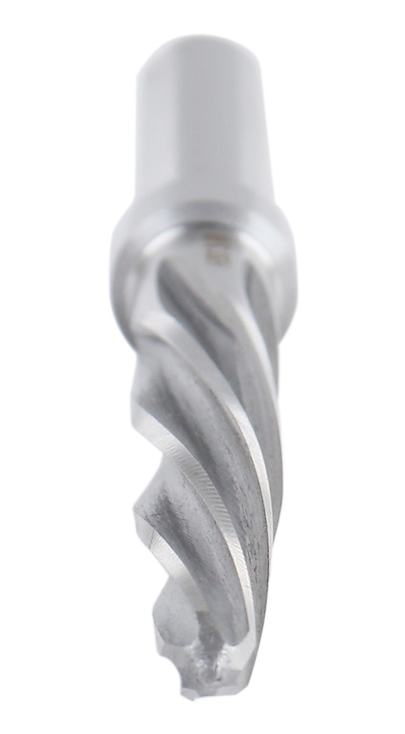 High-Speed Steel Spiral Flute Aligning Reamer, 3/8" Cutting Diameter, 3/8" Shank Diameter, 0522-0038
