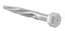 H.S.S. Aligning Reamer - 11/16'' Diameter, 4-1/2'' Flute Length, 6-1/2'' OAL, Hex Shank, Spiral Flute, 0523-6025