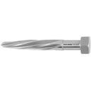 H.S.S. Aligning Reamer - 13/16'' Diameter, 5'' Flute Length, 7'' OAL, Hex Shank, Spiral Flute, 0523-6035