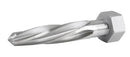 H.S.S. Aligning Reamer - 1-1/16'' Diameter, 5'' Flute, 7'' OAL, Hex Shank, Spiral Flute, 0523-6055