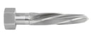 H.S.S. Aligning Reamer - 1-1/16'' Diameter, 5'' Flute, 7'' OAL, Hex Shank, Spiral Flute, 0523-6055