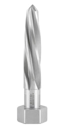 H.S.S. Aligning Reamer - 1-1/16'' Diameter, 5'' Flute, 7'' OAL, Hex Shank, Spiral Flute, 0523-6055