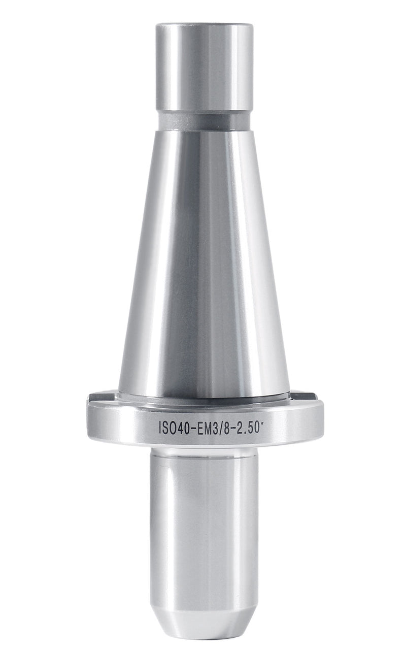 3/8'' Iso40 End Mill Holder with 5/8''-11 Thread, 0534-0038