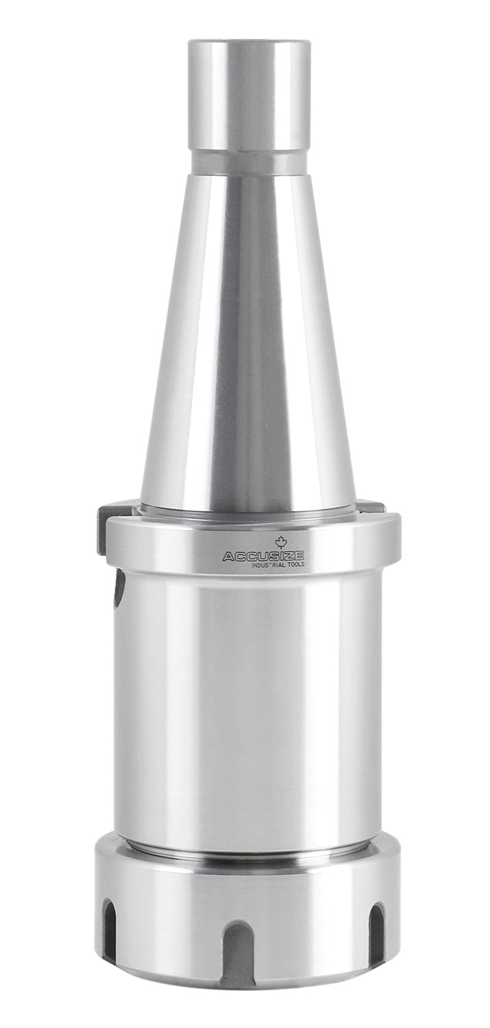 ISO40 Holder for ER40 Collets, with Thread 5/8'' to 11, 100 mm Long, 0536-0004