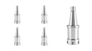 5Ps ISO40 Supports pour pinces ER40, avec filetage 5/8"-11, Longueur : 100mm,