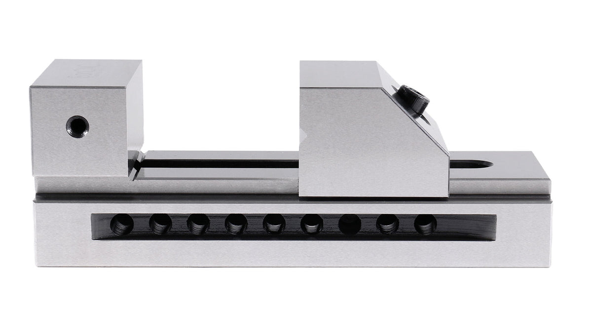 190 mm Long 73 mm Wide Precision Screwless Vise, Parallelism 0.003 mm/100 mm, Squareness 0.005 mm/100 mm, 0536-Vb30
