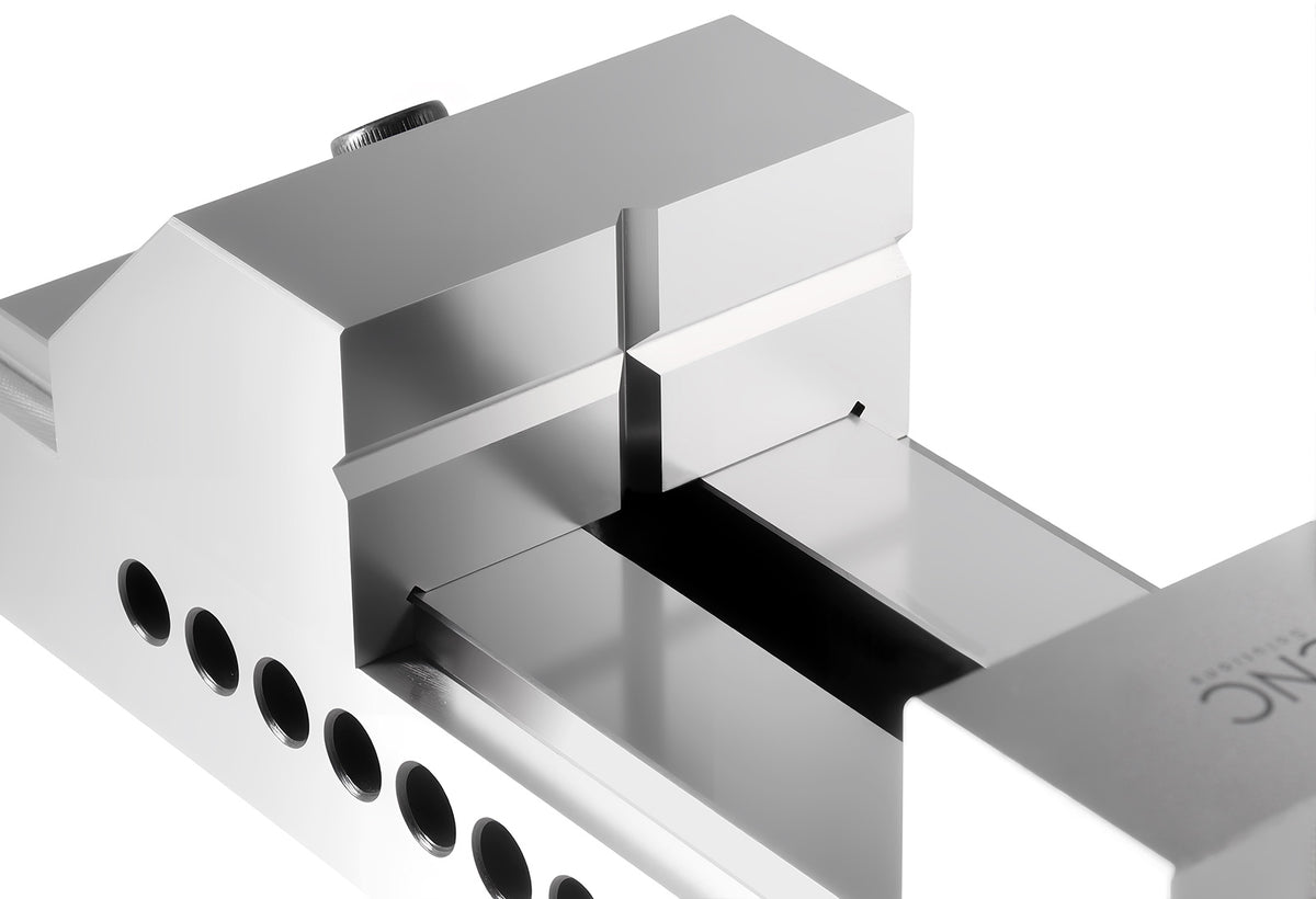 235mm Long 88mm Wide Precision Screwless Toolmakers Vise, Parallelism 0.003 mm/100 mm, Squareness 0.005 mm/100 mm, 0536-VB35