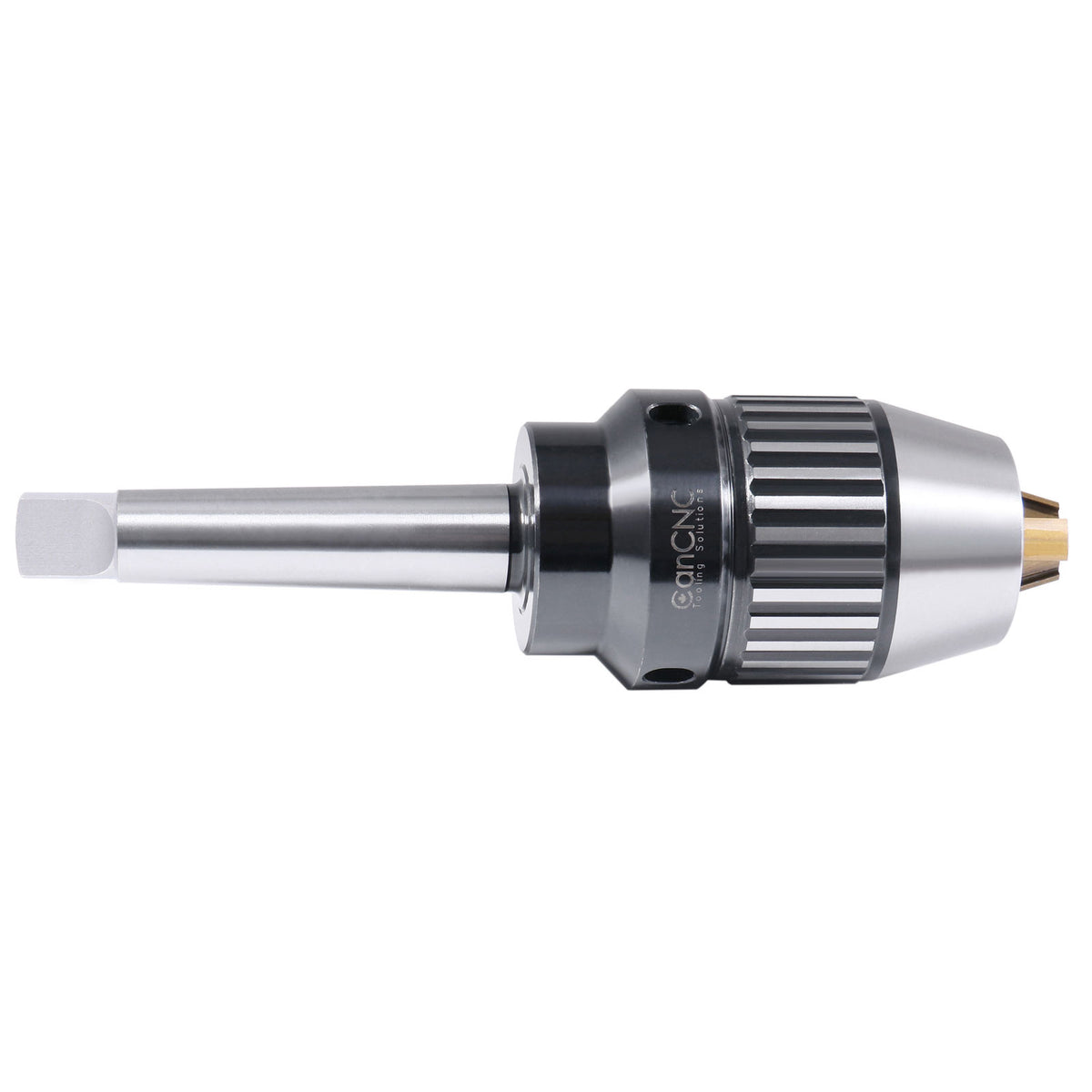 CanCNC Tooling Solutions 1/16–1/2" MT2 Precision Keyless Drill Chuck, Heavy-Duty with Integrated Shank and Titanium Jaws, 0537-1202