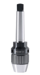 CanCNC Tooling Solutions 1/16-1/2" MT3 Precision Keyless Drill Chuck, Heavy-Duty with Integrated Shank, Titanium Jaws, 0537-1203