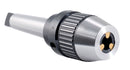 CanCNC Tooling Solutions 1/16-1/2" MT3 Precision Keyless Drill Chuck, Heavy-Duty with Integrated Shank, Titanium Jaws, 0537-1203